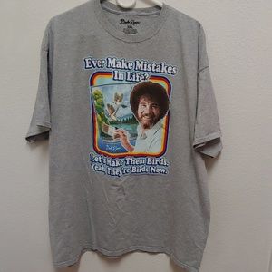 BOB ROSS T-SHIRT BRAND NEW - NEVER WORN.